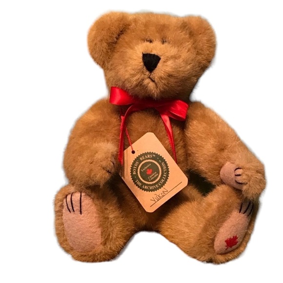 Vintage Boyd’s Bear Yukon Canadian Jointed Collector Teddy Bear - Picture 3 of 13